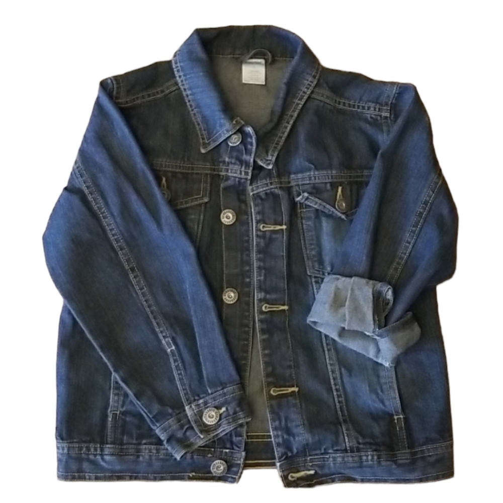 Gymboree denim jacket, classic, excellent cond.